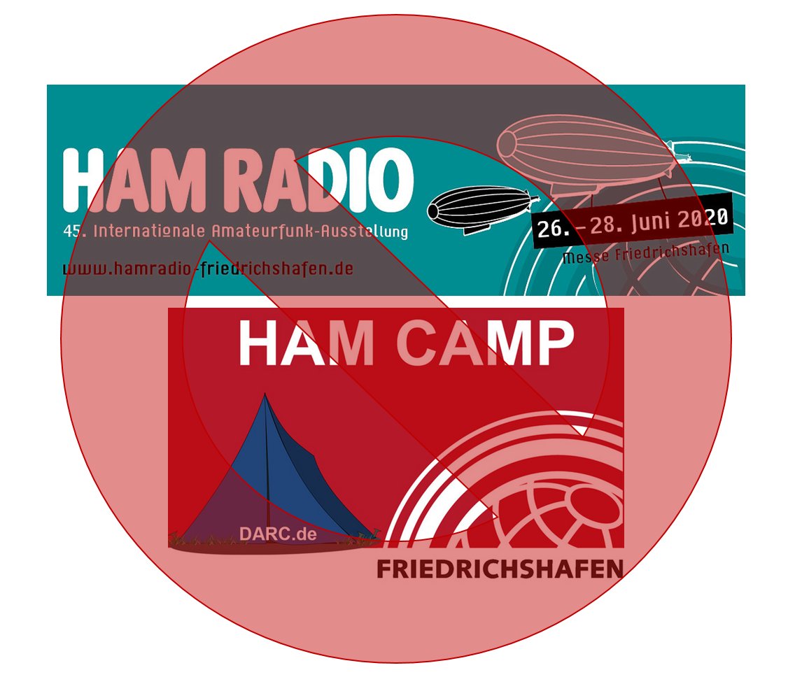 hamyota's tweet photo. @DARC_eV and the Messe Friedrichshafen just stated that the 2020 #HAMRADIO is cancelled due to the current #COVID19 pandemic. [..]

Further info regarding our cancelled YOTA presence at #FHN20 here:
https://t.co/z1nOOXfQLY

Please stay safe!

#hamyota #hamr https://t.co/5WKtngFsTW