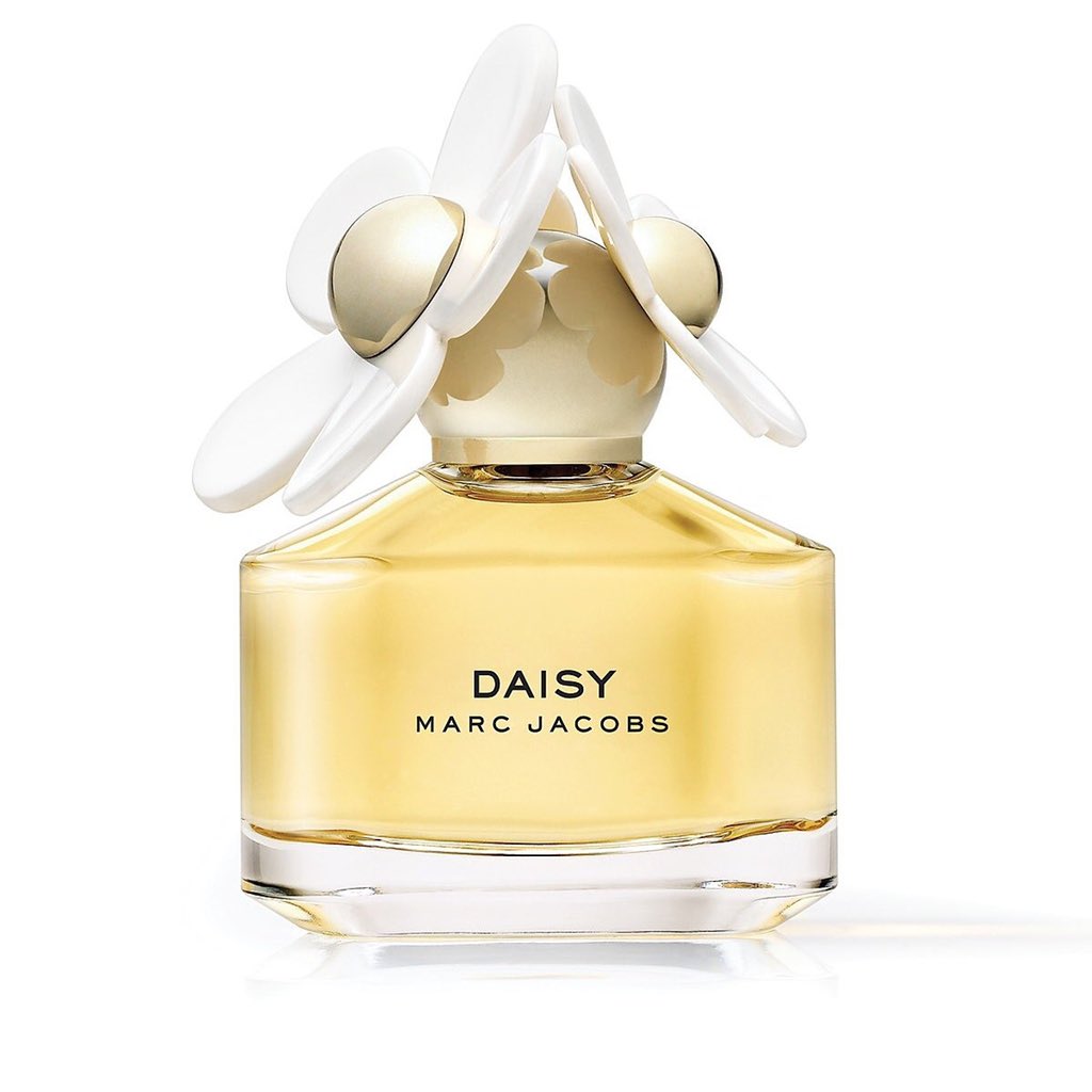 marc jacobs daisy though the name of this scent makes it sound like it was made for the younger crowd, inside this quirky bottle is an artistic feat. the blend of wild strawberry, violet, gardenia, and jasmine somehow always feels light and airy — even after multiple spritzes