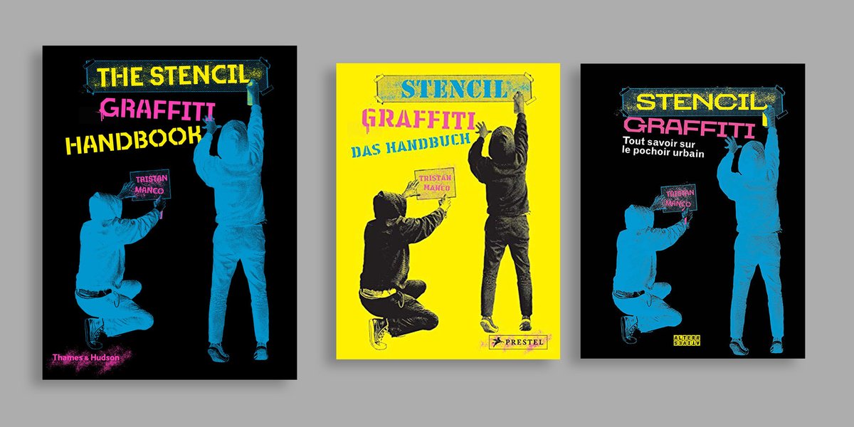stencilgraffit1's tweet photo. Coming soon.. Stencil Graffiti Handbook, Thames and Hudson May 2020. A wave of protest is in the air and on the walls! A new generation of artists the world over are using stencil art as an accessible yet powerful means of giving voice to their ideas. #stencilgraffiti https://t.co/2jGijY8w2n
