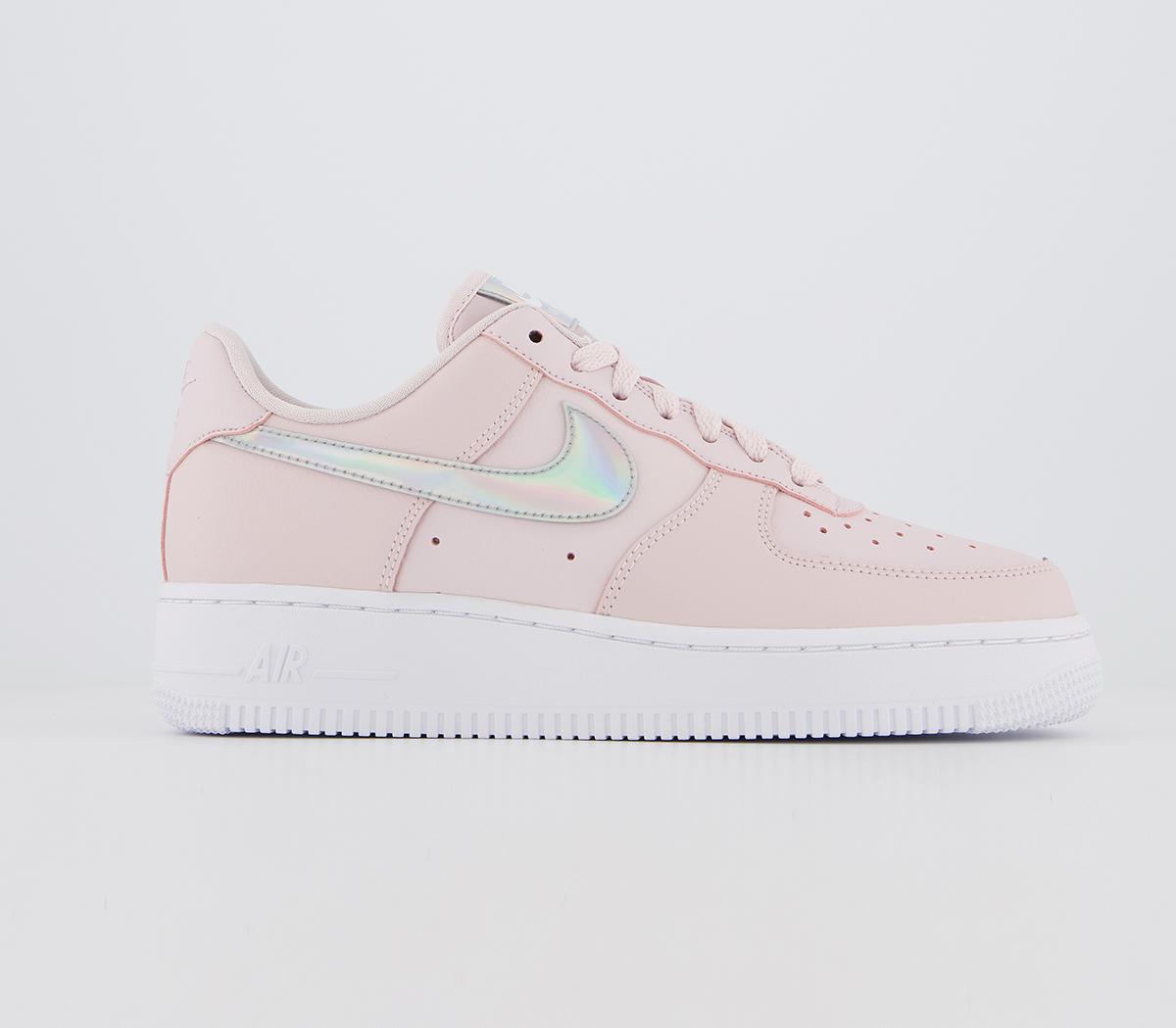 nike air force 1 barely rose iridescent