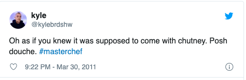 People aren't happy. Someone calls me "glassy-eyed". Someone else calls me a "shrew" (???). A friend of mine very kindly created a Twitter account to retweet all the abuse, which you can find here (he later pivoted to defending me):  https://twitter.com/annobserver69 