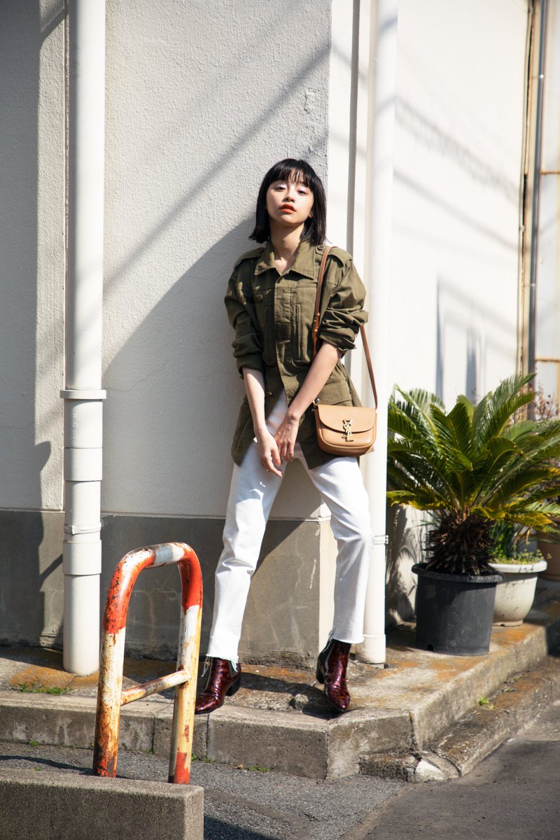 Droptokyo On Twitter モデルのる鹿さんを東京でスナップ バッグなど 全身saint Laurentのアイテムでコーディネート Https T Co Ugtvq2egf5