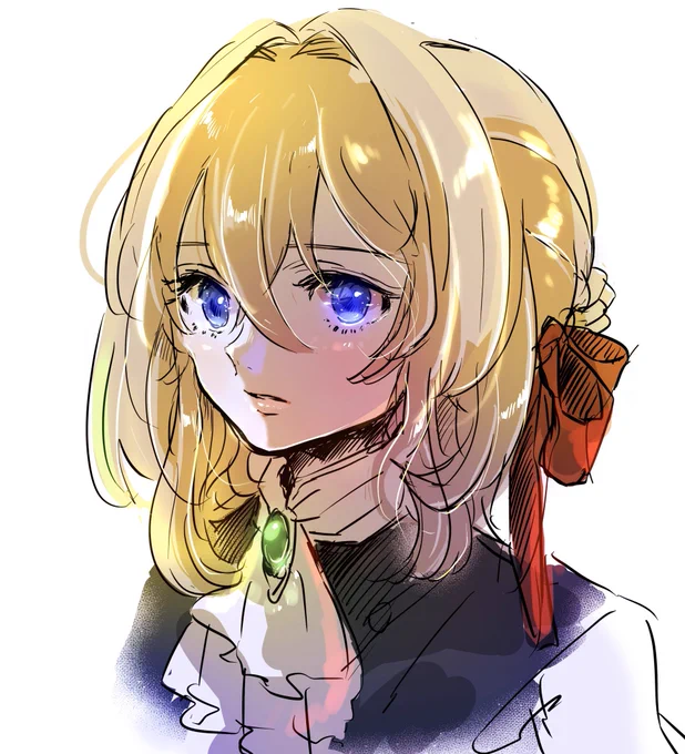 ヴァイオレット落書き 