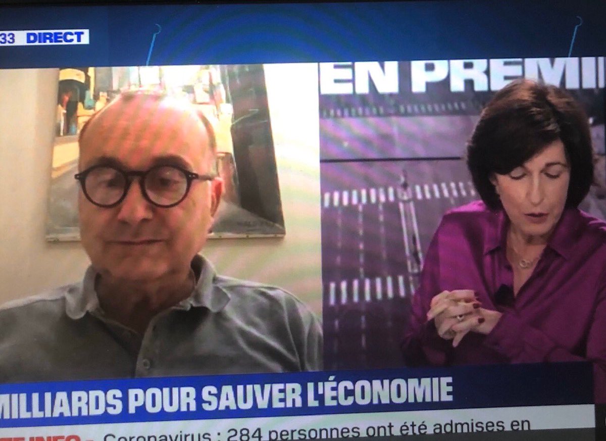 Jacques2Peretti's tweet photo. Je suis intervenu ce matin sur @FranceJTInfo &amp; hier sur @BFMTV pr rappeler le rôle clé que joue les #assureurs depuis le 1er jour ds cette crise. 
Chez @AXAFrance ns agissons pr aider nos clients à redémarrer leur activité au + vite : 200M d’€ leurs seront redistribués #COVID19 https://t.co/ta1TjxeJ3S