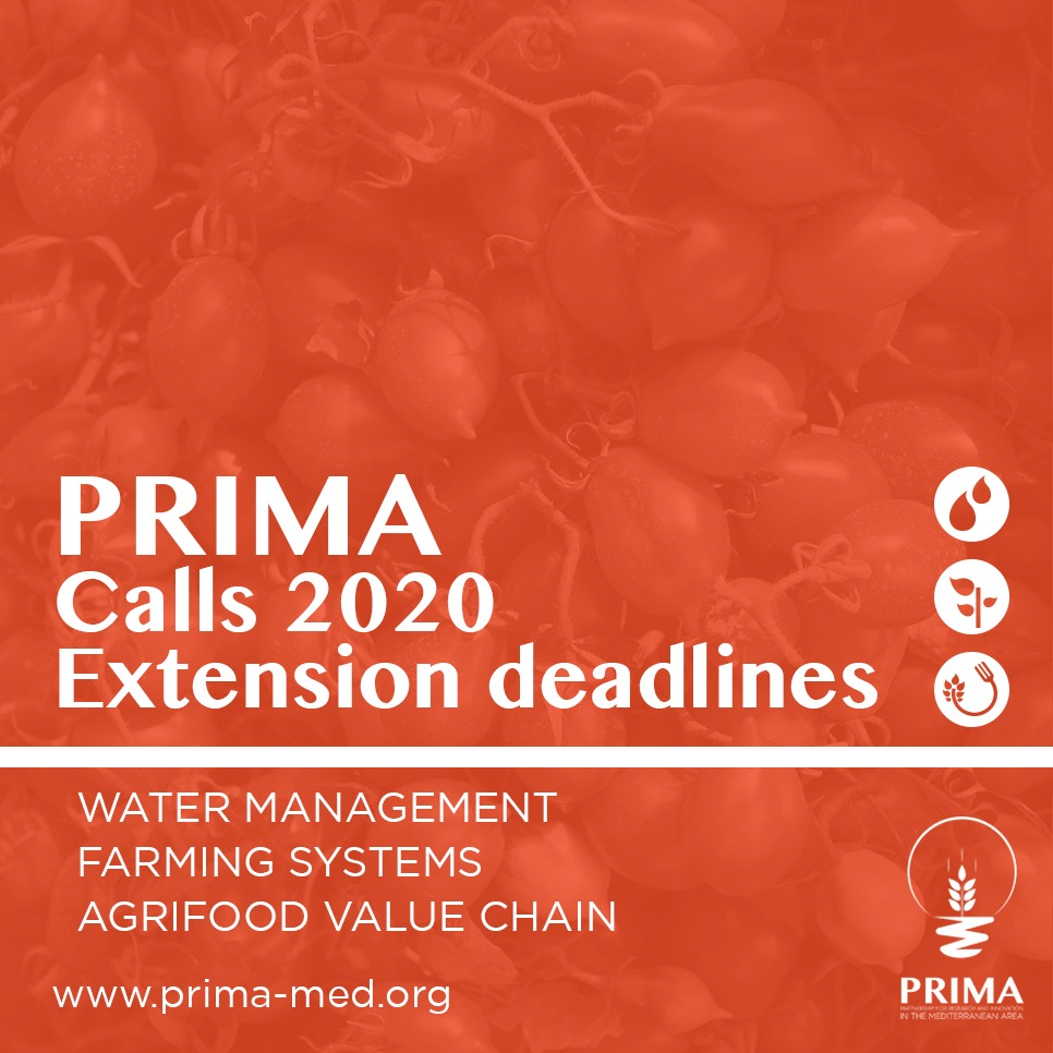 🔔BANDI @PRIMAInnovation 2020.
👉Tutoring online dal🟢20 al 24 aprile🟢: proseguono le attività di supporto alla presentazione delle domande con esperti di progettazione europea.
👉Prenotazioni qui:bit.ly/34HzfaM
Scadenza bandi:
📌6 maggio per Sec.1
📌13 maggio per Sec.2