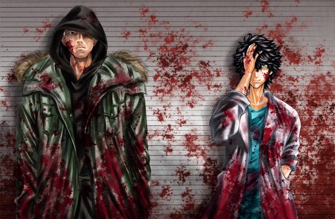尊敬する師匠である棚橋なもしろ先生 からバトンを頂きました。  私も過去絵さらさせて頂きます。  ヤンキンの同じ界隈の同士、 小夏ゆーた先生  一人で月産80P以上こなす超人 伊藤寿規先生 にバトンつなぎます! 忙しかったらスルーして下さいね。   #絵描き繋がれ