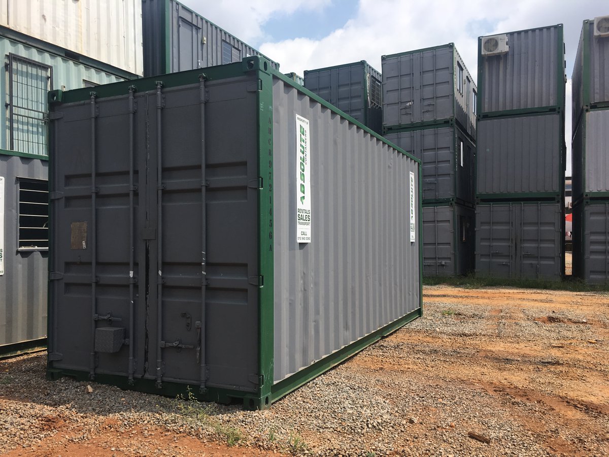 AContainers's tweet photo. Looking for storage space?

Get a quote today sales@absolutecontainers.co.za

Why not consider renting a container to suit your storage needs.

Advantages provided
-Durable steel structure.
-Wind and water tight.
-Quick storage solution.

T's &amp; C's Apply.
Whilst Stocks Last. https://t.co/vl3Hh0SOma