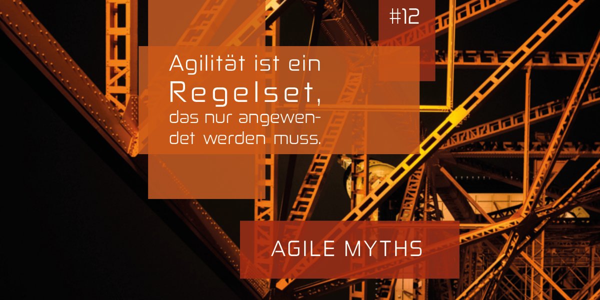 summitcle's tweet image. #agilemyth #12: Agilität ist ein Regelset, das nur angewendet werden muss

➡️Das agile Mindset muss im Unternehmen etabliert werden, d. h. das gesamte Team muss die 12 Prinzipien des agilen Manifests verinnerlichen.
🔎bit.ly/3dGJU9B
scaling-agile-summit.de
#sasummit2020