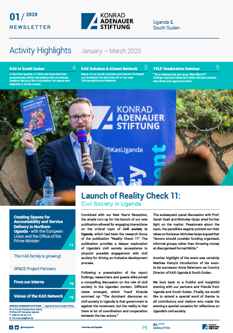 KasUganda's tweet photo. What have we been up to lately?
Find out in our Newsletter: https://t.co/Yoxme51i6T
January-March 2020
#kasUGnetwork https://t.co/yhDZwSMHc0