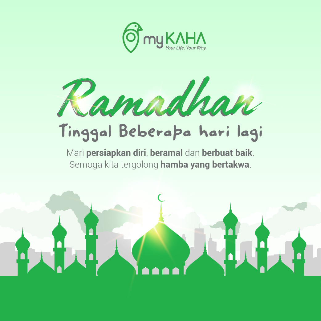 mykahaid's tweet photo. Ramadhan sebentar lagi..
Menyambut bulan yang penuh berkah mari persiapkan dengan beramal baik,
Semoga Allah memberikan kita kesehatan &amp; kesempatan untuk bertemu bulan yang penuh berkah..

Yuk download aplikasi myKAHA sekarang juga !
https://t.co/zckqQBO0qZ

#Ramadhan #myKAHA https://t.co/2Cp8nJxrAt