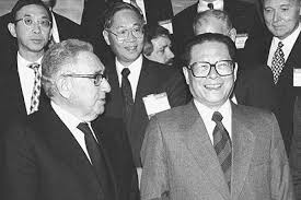 Only contant in US- China bonhomie over past 49 years is is Henry Kissinger-architect of the policy that made China what it is today....strange coincidences and Kissinger have such knack of bumping into one a other with remarkable frequency that there is nothing strange abt then