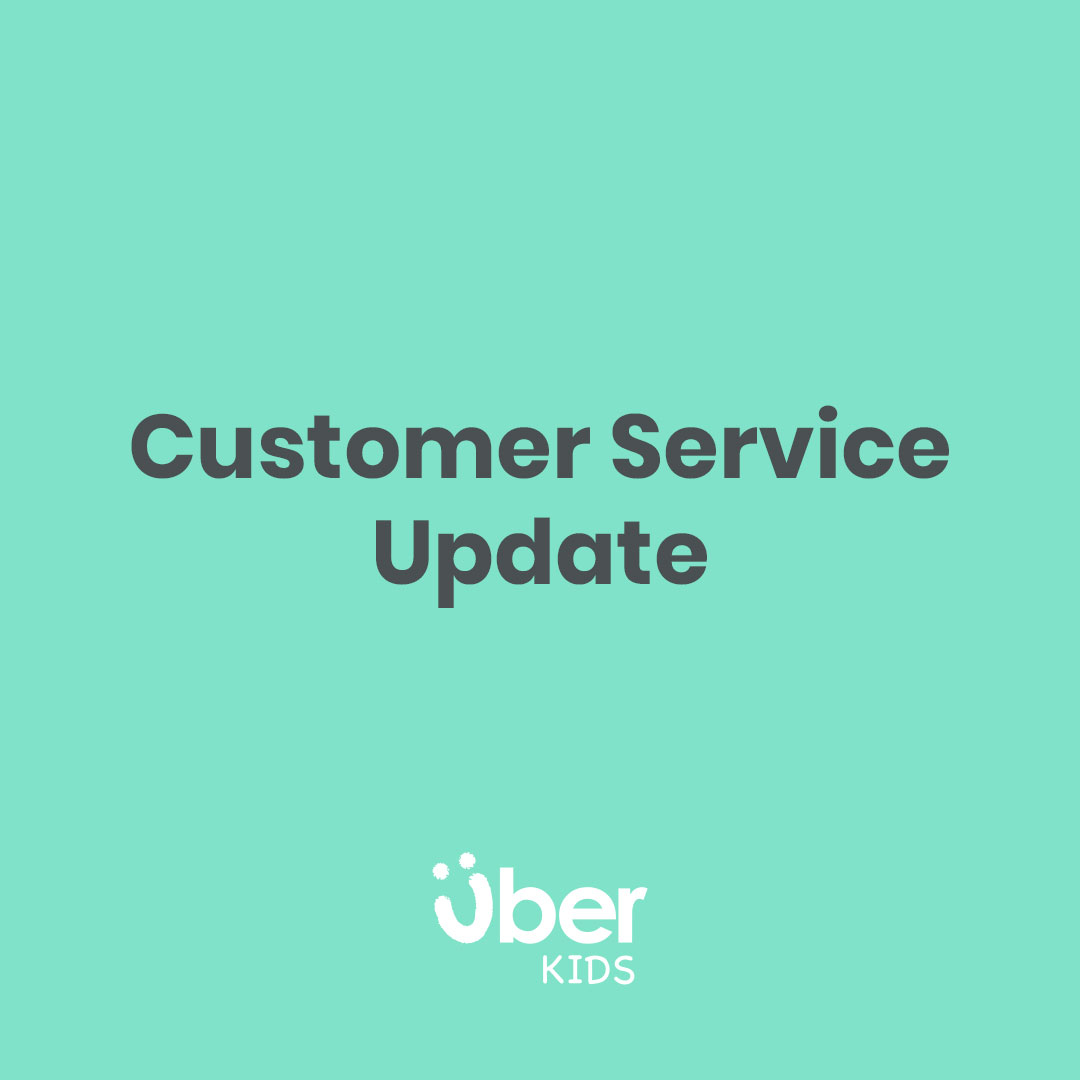 Uber_Kids's tweet photo. Customer Service Update from Uber Kids https://t.co/amvjvPv5af