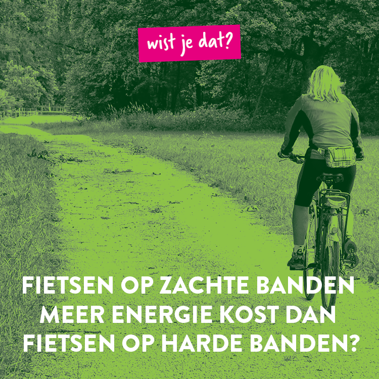 Ook voor de auto geldt dat zachte banden meer energie kosten. 60% van alle auto’s rijdt met een te lage bandenspanning. Dit komt doordat banden altijd langzaam spanning verliezen (2 tot 3% per maand) en dus regelmatig moeten worden bijgepompt.

#yesc #youngenergysocietychallenge