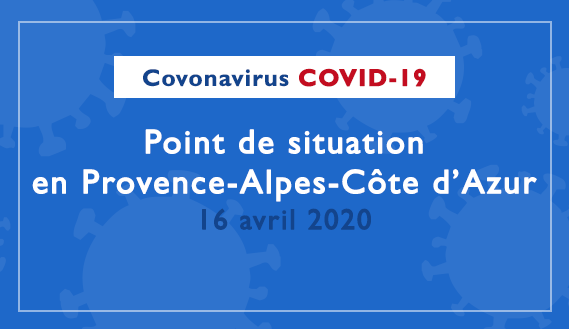 🔴Point de situation #COVID19 du 16 avril
Depuis le début de l'épidémie en région #Paca 👇
▶12 023 personnes testées positives au #Covid_19 
▶1 900 personnes hospitalisées
▶393 personnes en réanimation
▶421 personnes décédées
▶2 547 retours à domicile
paca.ars.sante.fr/coronavirus-en…