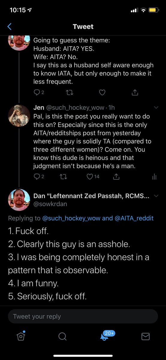 Jen I M Not Mad But Uh I Think Someone Might Be And Of Course This Is From That Post Yesterday With The Abusive Husband Who Is A Personal Trainer