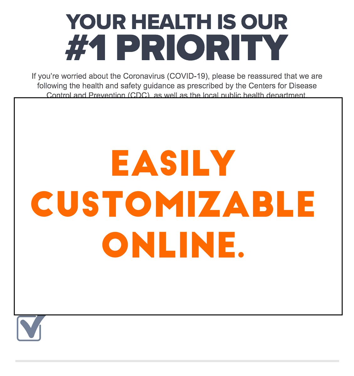 ChrisPhilen's tweet photo. [HELPFUL LINK] Easily customizable workplace health flyer from the US Chamber. https://t.co/ZpTyxIyrcV https://t.co/X8LKECXLIn