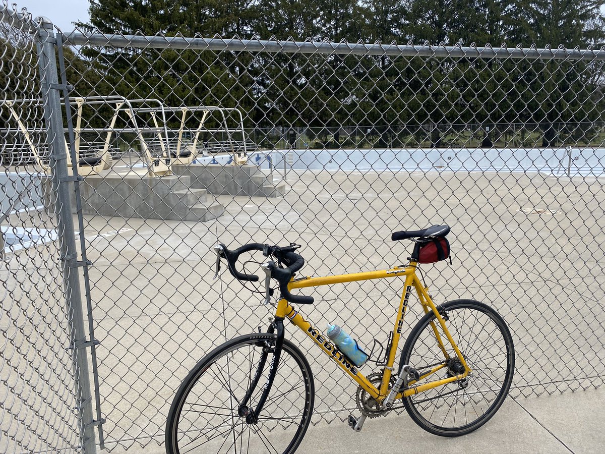 scheer_derek's tweet photo. All City Quarantine Ride number 1 part 2. Recognize the pools? https://t.co/g3S1irP6TC