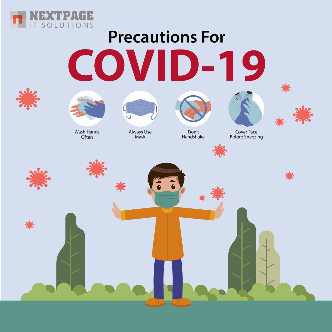 IT_NextPage's tweet image. As COVID-19 makes its way across the globe, it’s affecting our communities in different ways.
Follow these steps to reduce the risk of the Corona Virus.
Stay Home, Stay Safe!
#Nextpage #COVID19 #StaySafe #StayHome #CoronaVirus
