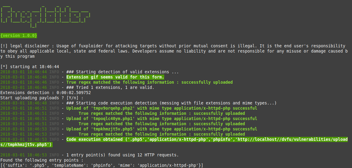 CyberWarship's tweet photo. File upload vulnerability scanner and exploitation tool

#infosec #pentest #bugbounty 
https://t.co/JoQu6EQz6Y https://t.co/F1lze0hXB7