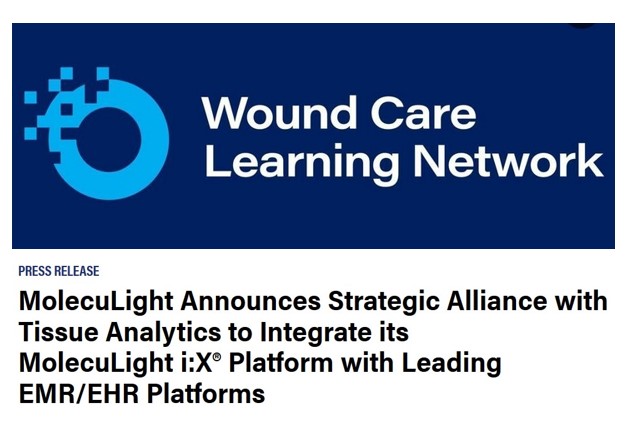 MolecuLight Inc. (@moleculight) on Twitter photo @MolecuLight Announces Strategic Alliance with <a href="/TissueAnalytics/">Tissue Analytics</a> to Integrate its <a href="/moleculight/">MolecuLight Inc.</a> MolecuLight i:X® Platform with Leading EMR/EHR Platforms – from <a href="/WoundCareNet/">Wound Care Learning Network</a>
tinyurl.com/y96ehfdj #woundhealing #digitalwoundmeasurement @MolecuLight Announces Strategic Alliance with <a href="/TissueAnalytics/">Tissue Analytics</a> to Integrate its <a href="/moleculight/">MolecuLight Inc.</a> MolecuLight i:X® Platform with Leading EMR/EHR Platforms – from <a href="/WoundCareNet/">Wound Care Learning Network</a>
tinyurl.com/y96ehfdj #woundhealing #digitalwoundmeasurement