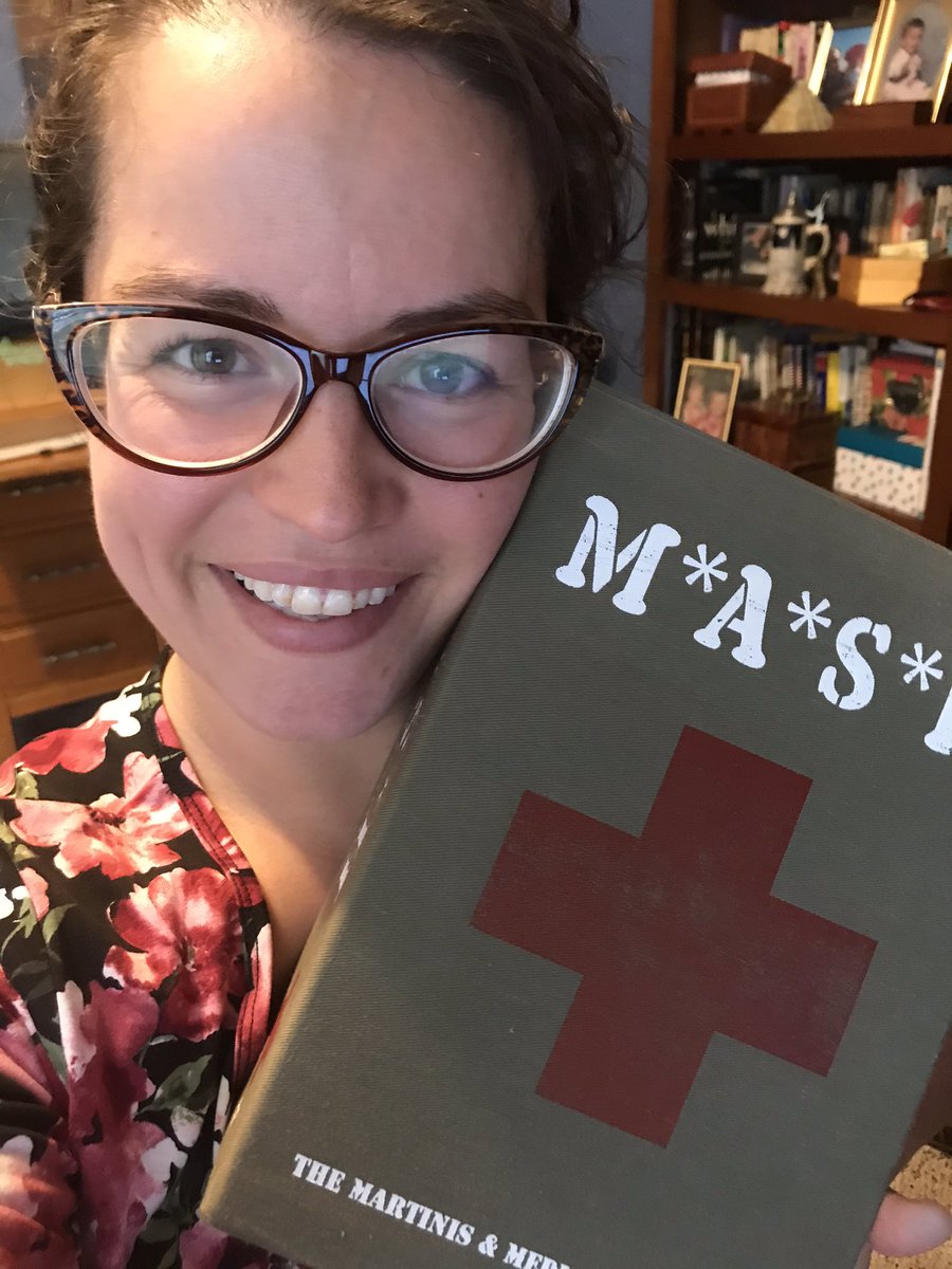mrspieri's tweet photo. I used to watch old episodes of M*A*S*H with my dad. Pulling out the DVDs today for #ThrowbackThursday for @Smsvcs1 #VirtualSpiritWeek is prefect for this rainy day! https://t.co/JPqdqbjq4N