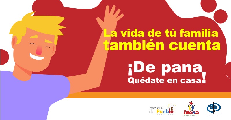 En está cuarentena colectiva ante la pandemia del #COVIC-19 la clave es la prevención. #DePanaQuédateEnCasa <a href="/Defensoria_Vzla/">Defensor del Pueblo</a> <a href="/Idennaoficial/">Idennaoficial</a> @MinpublicoVE <a href="/aruizddp/">Alfredo Ruiz</a> <a href="/rodriguezarel/">Arelis Rodriguez Agüero</a> <a href="/MaraReyesOrtiz1/">María Reyes Ortiz</a>