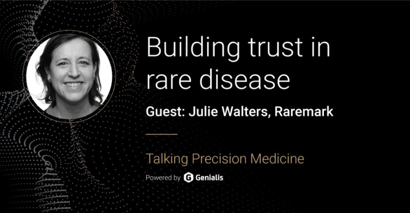 RaremarkHealth's tweet photo. Families will be the activators of change in rare disease research Flexed biceps. Our founder @JulieAnnWalters speaks about the power of patient groups in this podcast by @Genialis: https://t.co/5zoZpKHjbb https://t.co/vcWpVoRXSd