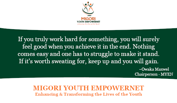 MYENKenya's tweet photo. We have to work hard in order to achieve anything under the sun.

#ThursdayThoughts https://t.co/jaGTSZnX5z
