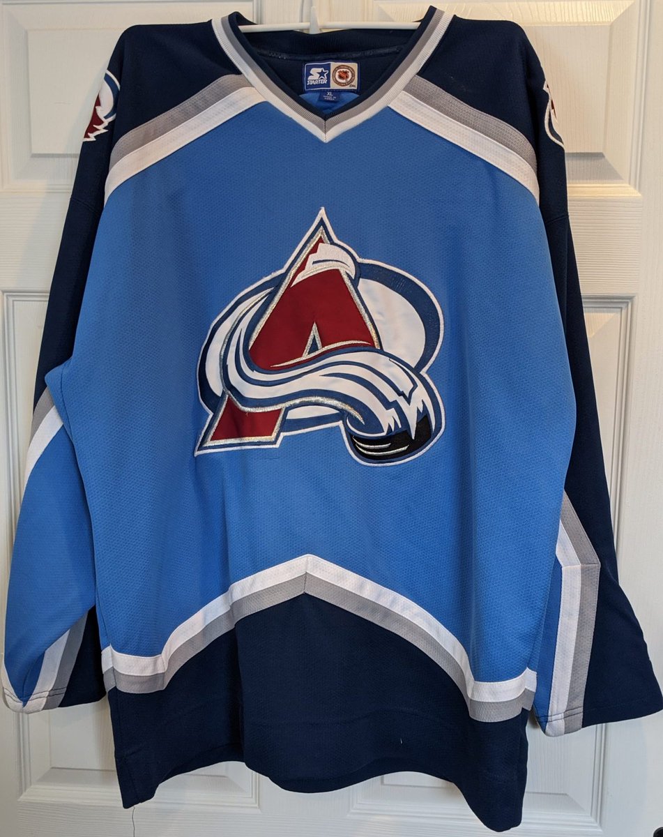 colorado avalanche starter jersey