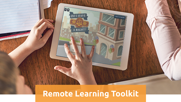 We've spent the last few weeks listening intently and absorbing feedback from educators across the country.

In response to what we heard, we updated our #RemoteLearning Toolkit to adapt to new needs. You can explore the additions now: bit.ly/3cmPGvv #iCivicsEdNet
