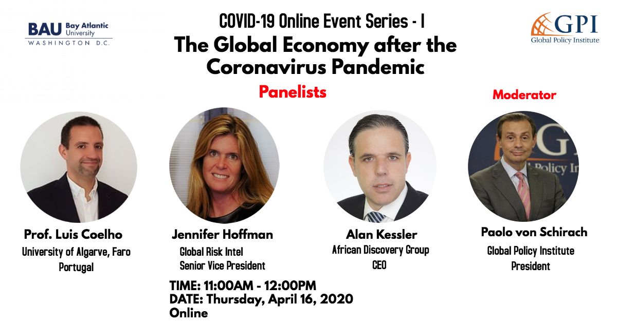 GPInstitute's tweet photo. Please join us for the first session of our joint COVID-19 Online Event Series with @bauintdc today at 11:00am (EST). #GPITalks
Register now: https://t.co/zSBWK7X1IF https://t.co/oRKzFrNmOz