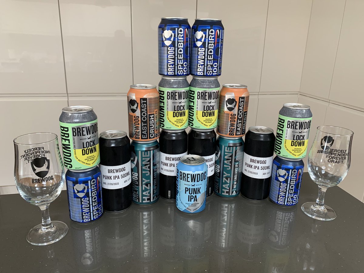 Markz1903's tweet photo. @BrewDog selection topped up for the weekend. #BeerForPunks ๐ด๓ ง๓ ข๓ ณ๓ ฃ๓ ด๓ ฟ๐บ๐ https://t.co/YrVZUnVhV0
