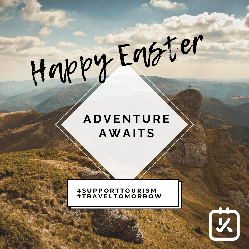 hopwave's tweet photo. Happy Easter!! 🐇🐰🥚

Adventure Awaits... Travel Tomorrow!

#HappyEaster #SupportTourism #TravelTomorrow #TourOperators #TravelAgents #Spring #kleesto https://t.co/3sMFjCbQbe