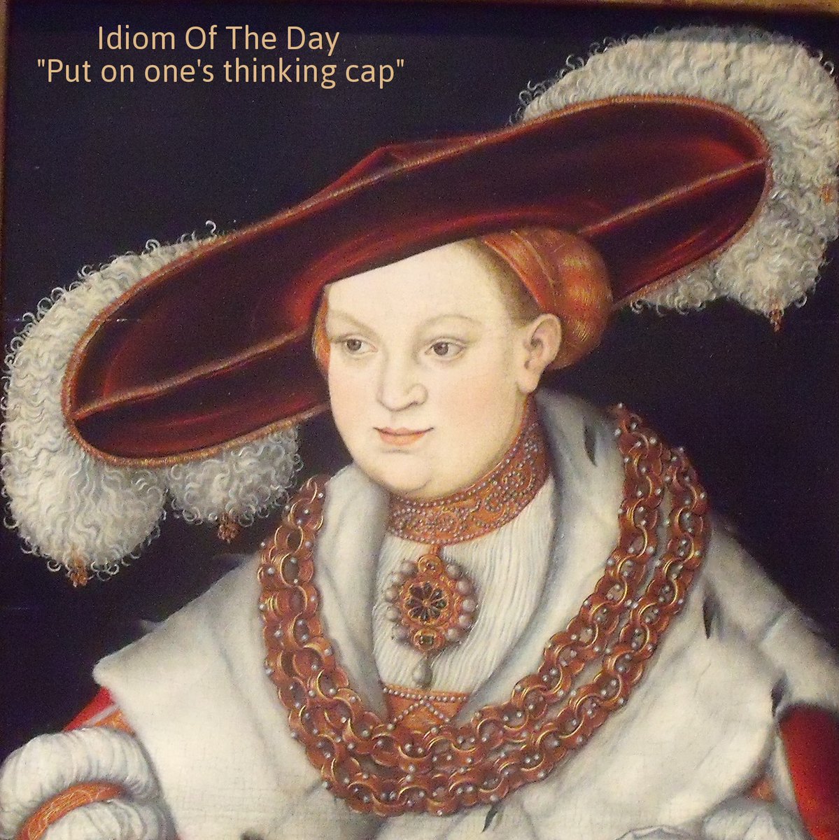 IdiomConnectio1's tweet image. Idiom Of The Day

&quot;To put on one`s thinking cap&quot; - to think very hard about something

&quot;I need to put on my thinking cap and try to find a solution to the problem.&quot;
&quot;The boy will put on his thinking cap and try and find a way to earn some extra money.&quot;