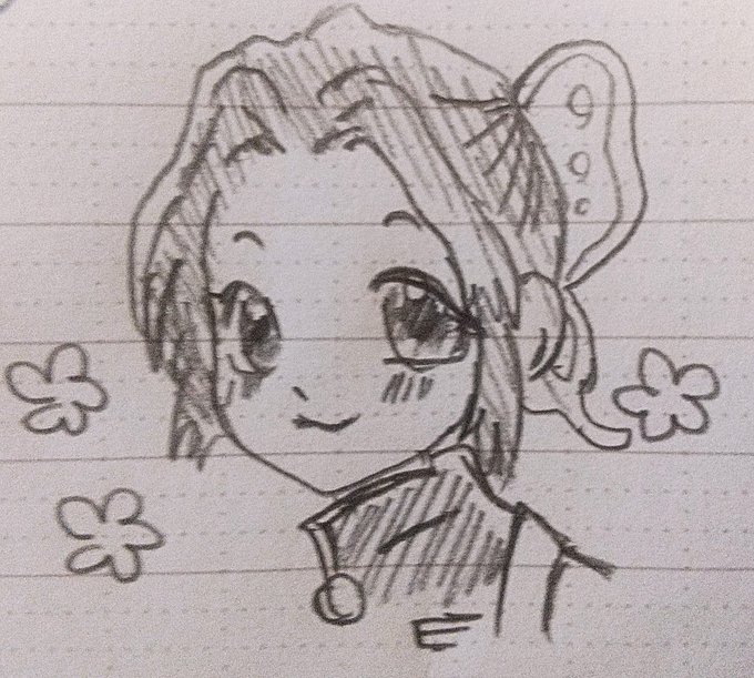 母が描いたしのぶさん 