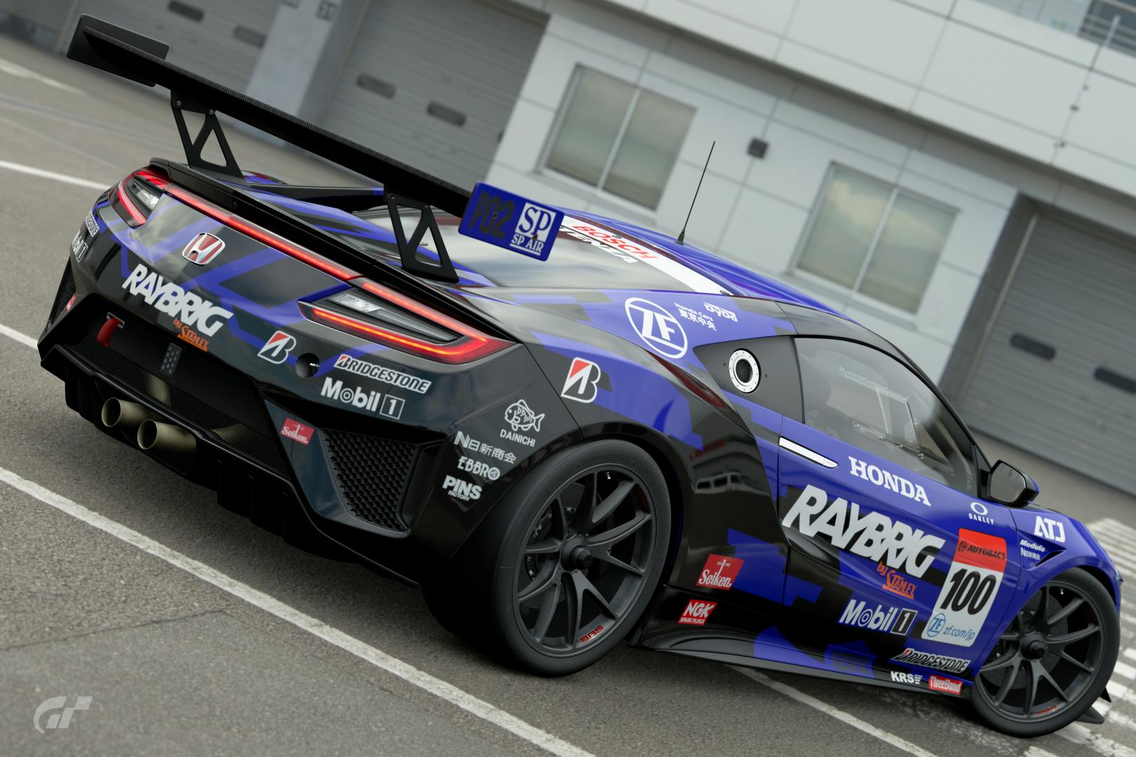 Snj2518 えすえぬじぇー Twitter पर 最近はゆっくり製作しておりますホンダnsx Gr 4によるスーパーgtリバリー 本日はこちら 年super Gt Team Kunimitsu 100号車 Raybrig Nsx Gt をモデルに製作 デザイン複雑 レイブリックブルーの具合に悩んだ結果