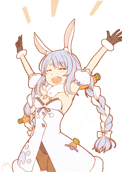 #ぺこらーと
健やかなれ 