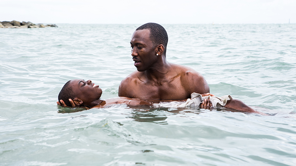 #41 - Moonlight de Barry Jenkins (2016)Chiron, un jeune afro-américain issu d'un quartier pauvre est constamment harcelé à cause de son homosexualité. Un film touchant, beau et sensible sur la difficulté pour un Noir homosexuel de "s'affirmer dans un ghetto de Miami"