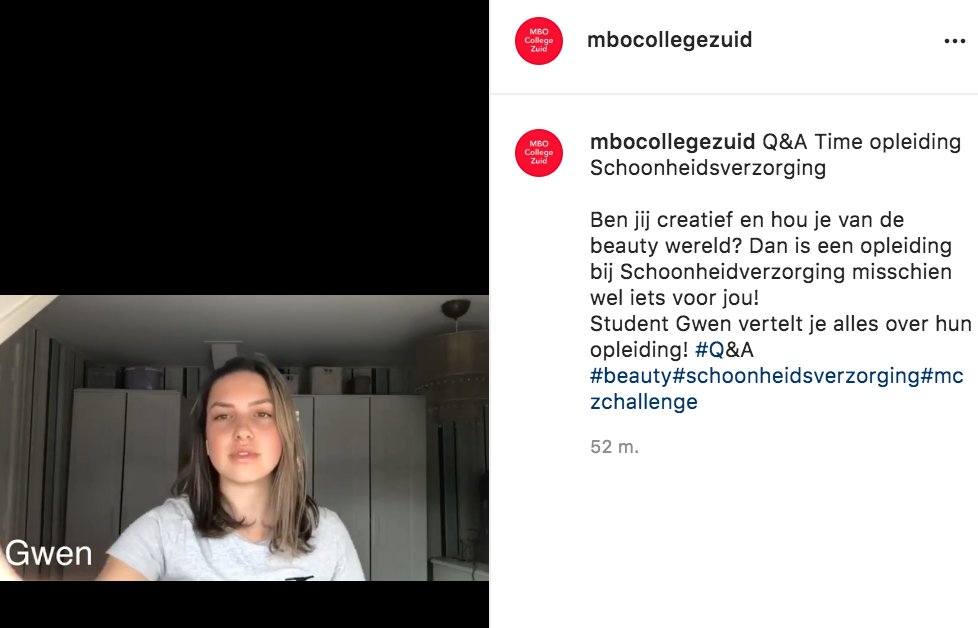 Voor iedereen die nog twijfels heeft over een opleiding hebben wij op instagram filmpjes geplaatst waarin studenten vertellen waarom zij voor deze opleiding hebben gekozen. Bijvoorbeeld de opleiding International Beauty Therapist. 
instagram.com/mbocollegezuid/

#schoonheidsverzorging