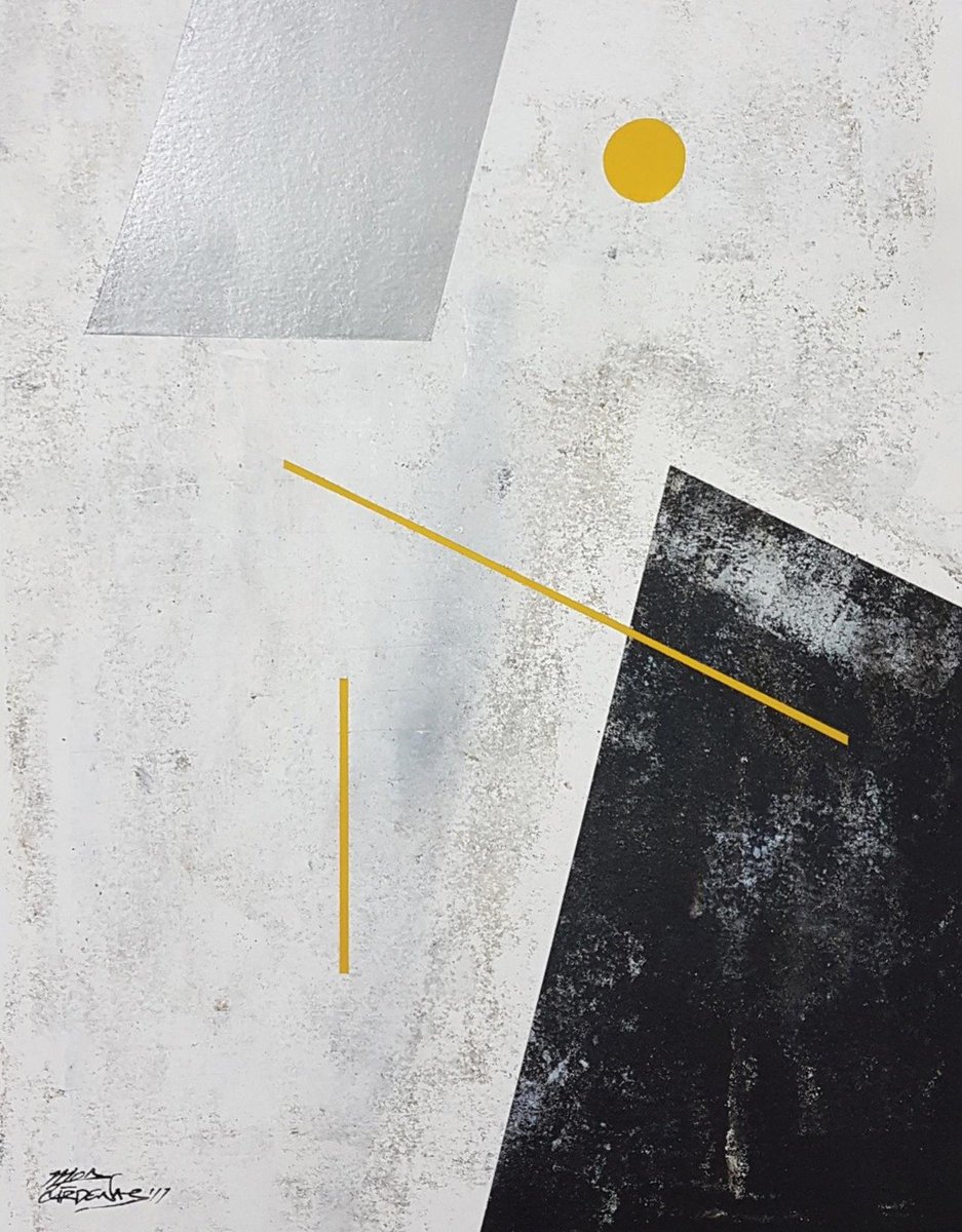 ArtSantaFe's tweet photo. #tbt to Art Santa Fe 2018 with Aerial by Mod Cardenas | Arte Collective.  

#artsantafe #throwback #artwork #artecollective #modcardenas #santafeart #santafe #stayhome #fineart #contemporaryart #black #yellow #artcollector #artlover https://t.co/00d4UehFZJ