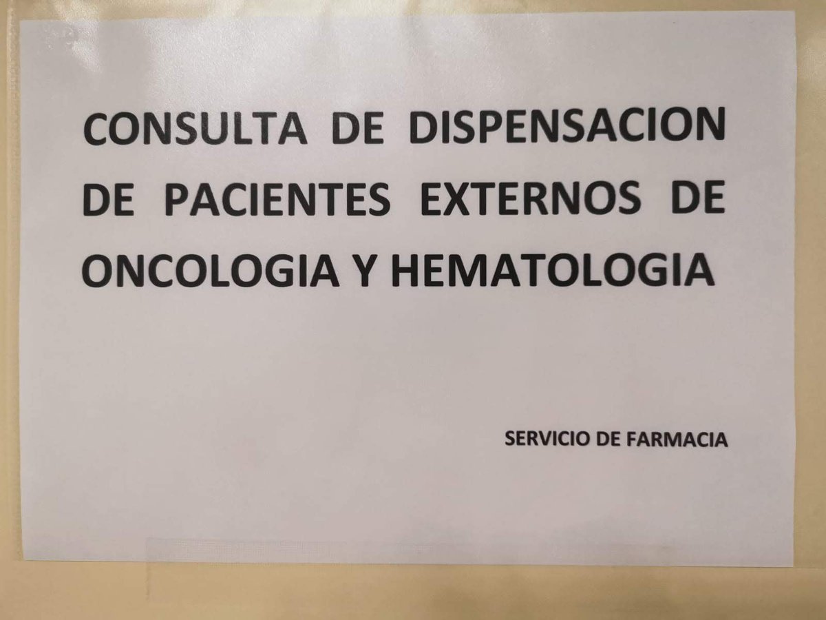 Desde el <a href="/FarmaciaHCUVA/">Servicio Farmacia Arrixaca</a> mejorando la atención a los pacientes oncológicos y hematológicos del <a href="/AreaUnoArrixaca/">Área 1 Arrixaca</a> con atención directa en hospital de día, durante la pandemia #COVID19