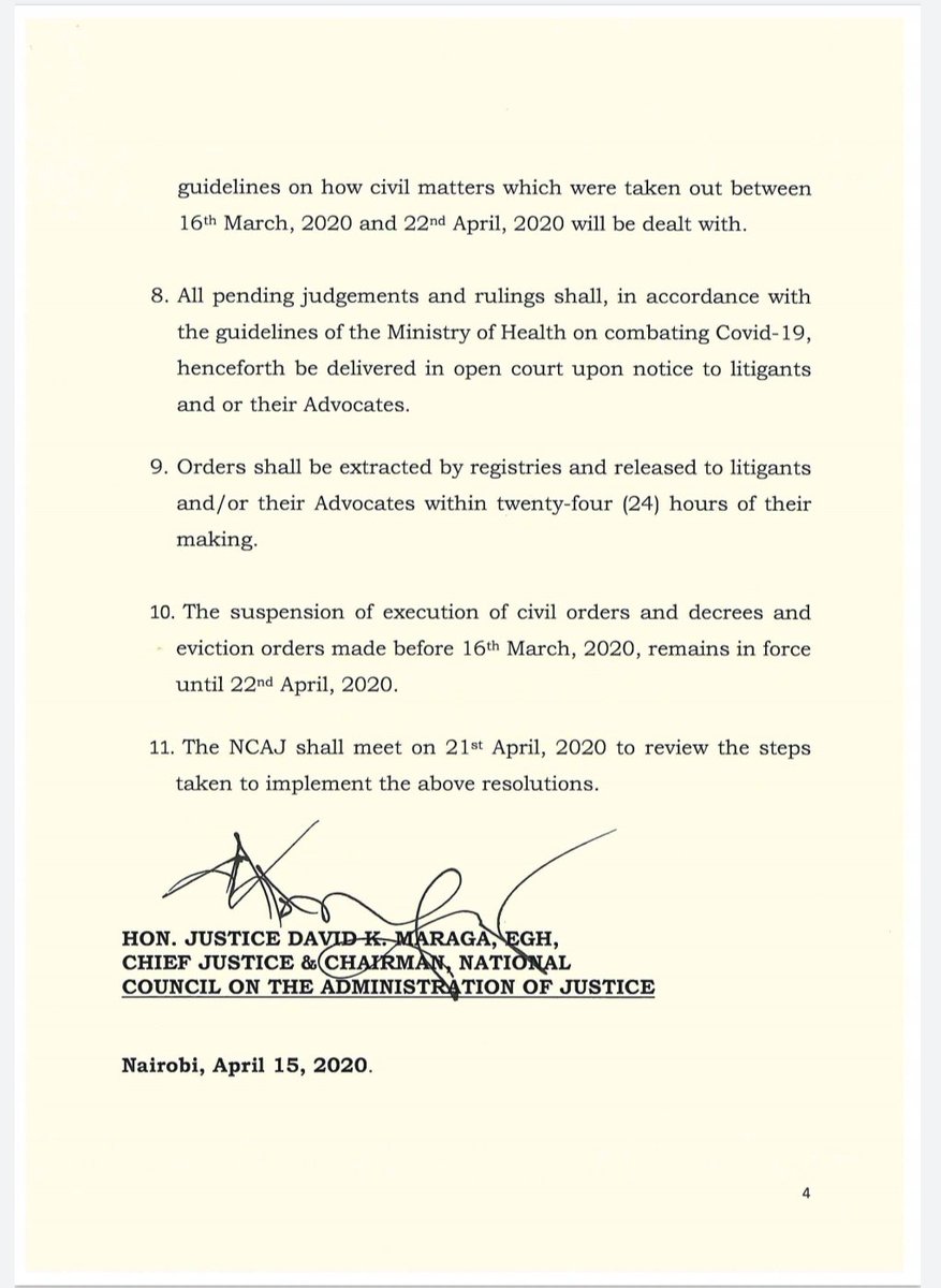 dkmaraga's tweet photo. NCAJ PRESS STATEMENT ON CONTINUING REVIEW OF JUSTICE SECTOR OPERATIONS IN THE WAKE OF THE COVID-19 PANDEMIC. https://t.co/oKaYwYrAD2