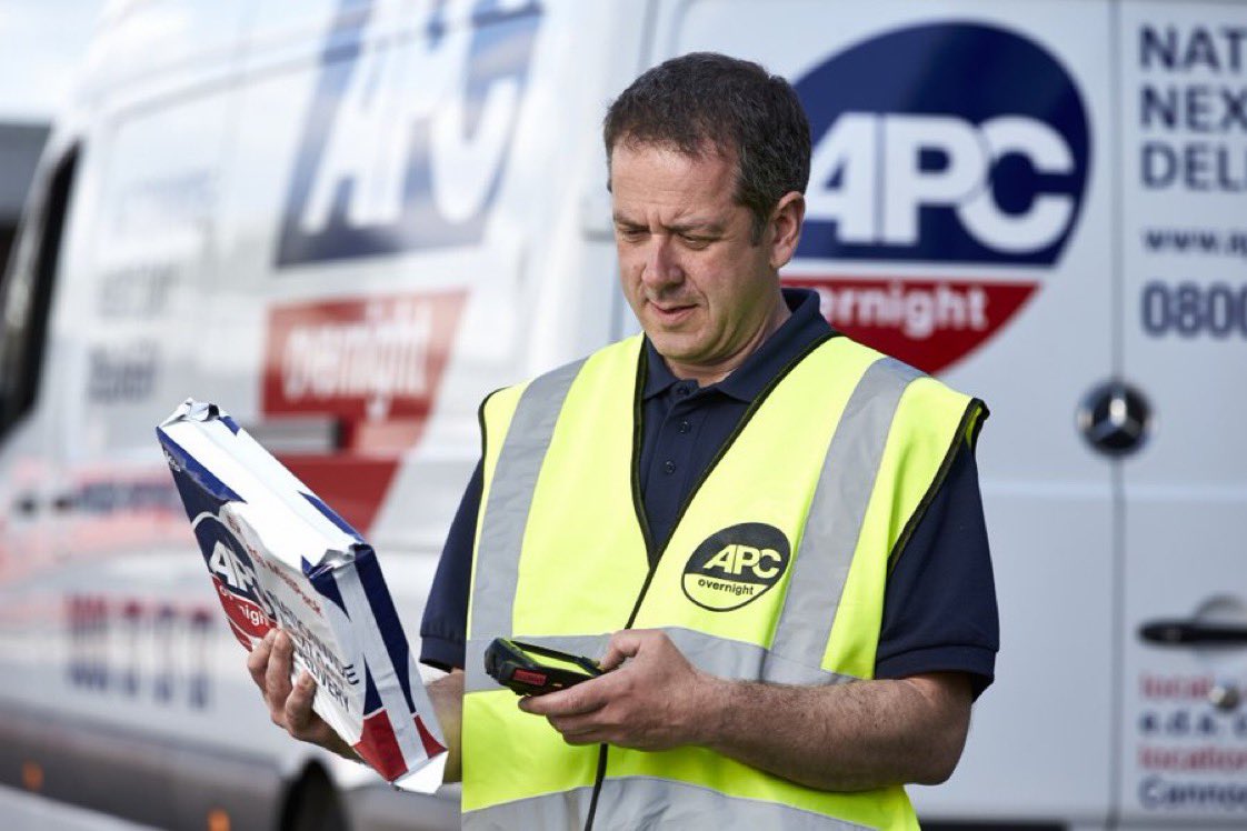 ApcCambridge's tweet photo. As online sales went through the roof last weekend we've received a record number of  deliveries as a network. Please be patient as our delivery drivers are working as safely and quickly as they can to deliver your essential items. https://t.co/3VW3WvMvQl