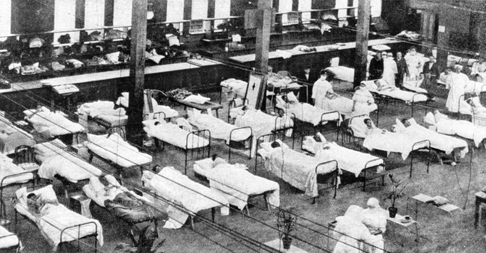 Грипп 1918. Пандемия испанка испанка.
