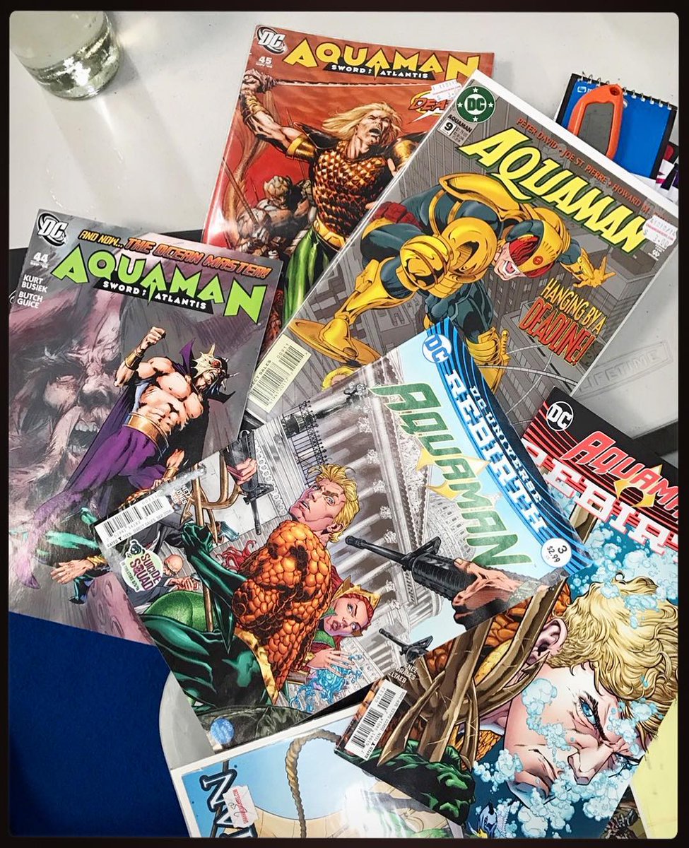 Aquaman by Geoff Johns (Writer), Ivan Reis (Penciler), Jo Prado (Inker)Between proving himself to a world that sees him as a joke, Aquaman and his bride Mera face off against a long buried terror from the depths of the ocean!