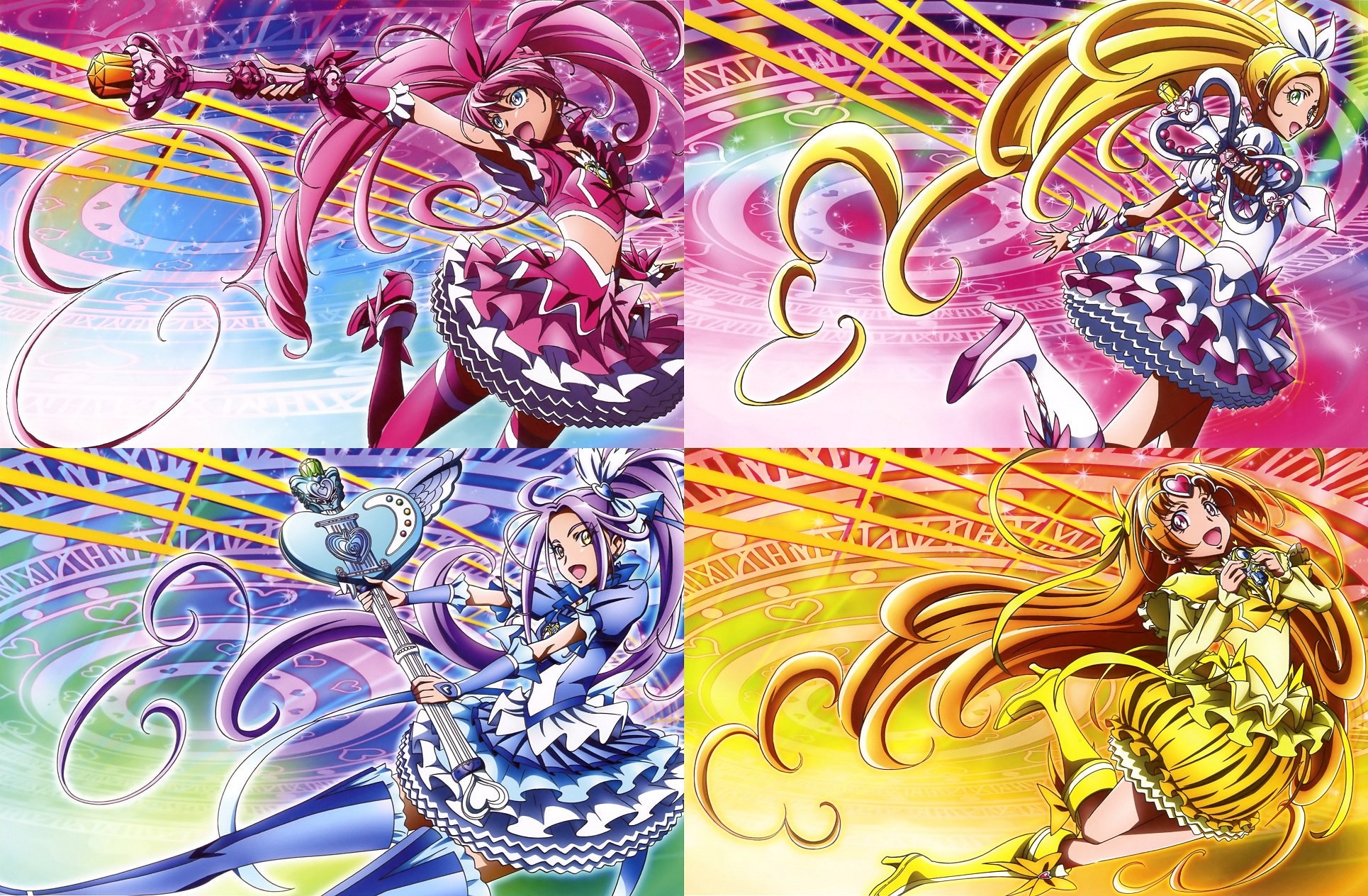スイートプリキュアアイスクリームアクリルスタンド北条響、南野奏、調辺アコ m75120049569_1.jpg?1742536168