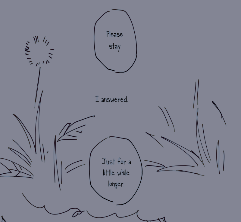 the process of grief. 
