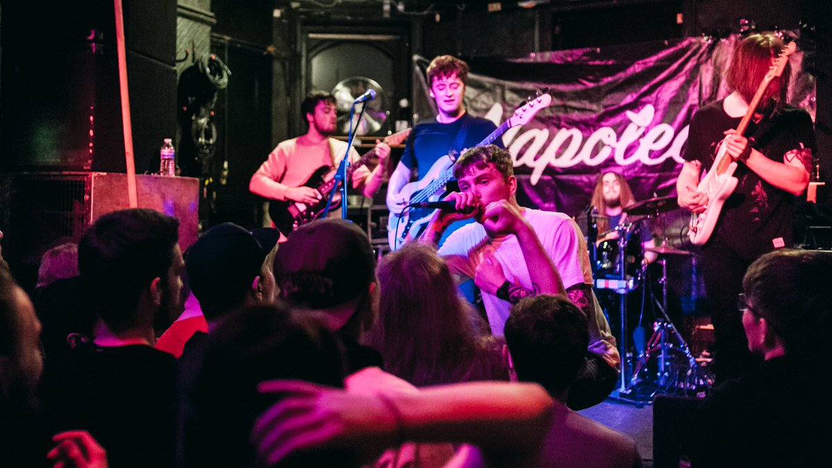 Pink to make the moshers wink 😘