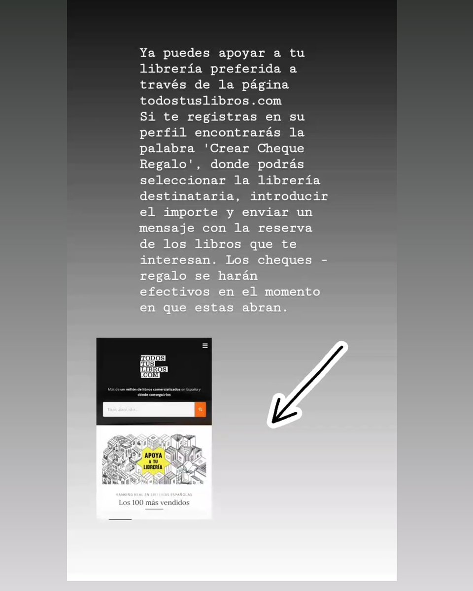 LibrosLuzyVida's tweet photo. @LibreriasCEGAL lanza la campaña 'Apoya a tu librería' 📚☺️
A través de estos sencillos pasos podrás apoyar a tu librería preferida con cheques - regalo que se canjearán por libros cuando estas reabran #apoyaatulibreria #esunesfuerzodetodos #yaquedamenos 💪 https://t.co/IE22Oe82hf