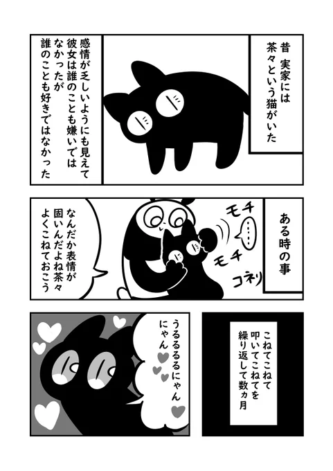 猫に愛されて病んだ話 何で自分が猫にとって使えなくなったかは次回に続く#ぬら次郎#猫パン日記 